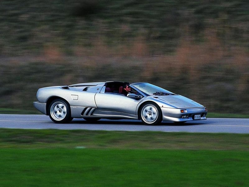 Lamborghini diablo vt roadster