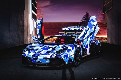Lb Bape Aventador Boasts Roof Rack - Pictures &Amp;Amp; Gallery 2 Https://www. Lambocars. Com/wp-content/uploads/2013/12/bape_lb_aventador_1. Jpg