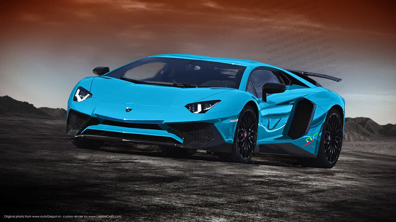 High-Resolution Lamborghini Aventador SV Photos