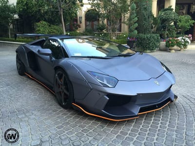 Aventador Roadster Wide Body In Brushed Steel Wrap - Pictures &Amp;Amp; Gallery 2 Https://www. Lambocars. Com/wp-content/uploads/2015/06/impressivewraps_aventador_1. Jpg