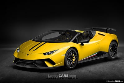 Huracan Performante Spyder Almost Ready For Unveil - Pictures &Amp;Amp; Gallery 2 Https://www. Lambocars. Com/wp-content/uploads/2017/05/2018_huracan_performante_spyder_1. Jpg