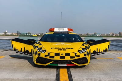 A New Follow Me Lamborghini At Bologna Airport 2 Https://www. Lambocars. Com/wp-content/uploads/2020/11/2016_follow_me_huracan_7. Jpg