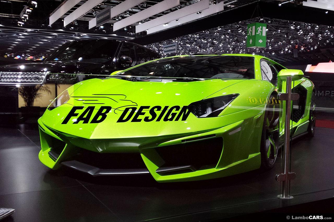 Aventador Spidron by FAB Design - Guide - Lamborghini Diablo