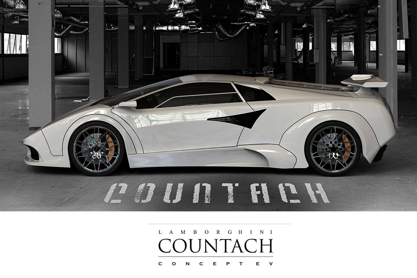 HighResolution Countach Concept EV Photos