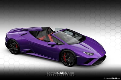 Huracan evo rwd spyder