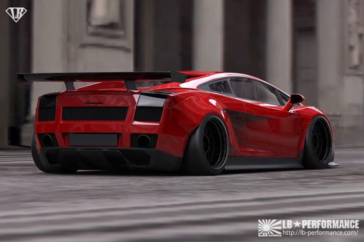 Lamborghini gallardo by lb works - guide - lamborghini aventador