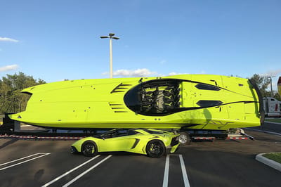 A New Lamborghini Inspired Powerboat, The Super Veloce Boat 2 Super veloce boat 1