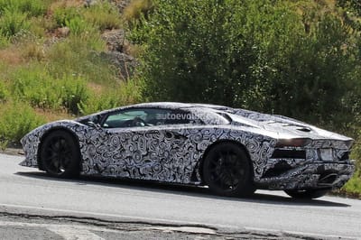 Is Lamborghini Testing The Aventador Facelift On The Open Road - Pictures &Amp;Amp; Gallery 2 Https://www. Lambocars. Com/wp-content/uploads/2020/12/2017_aventador_facelift_21. Jpg