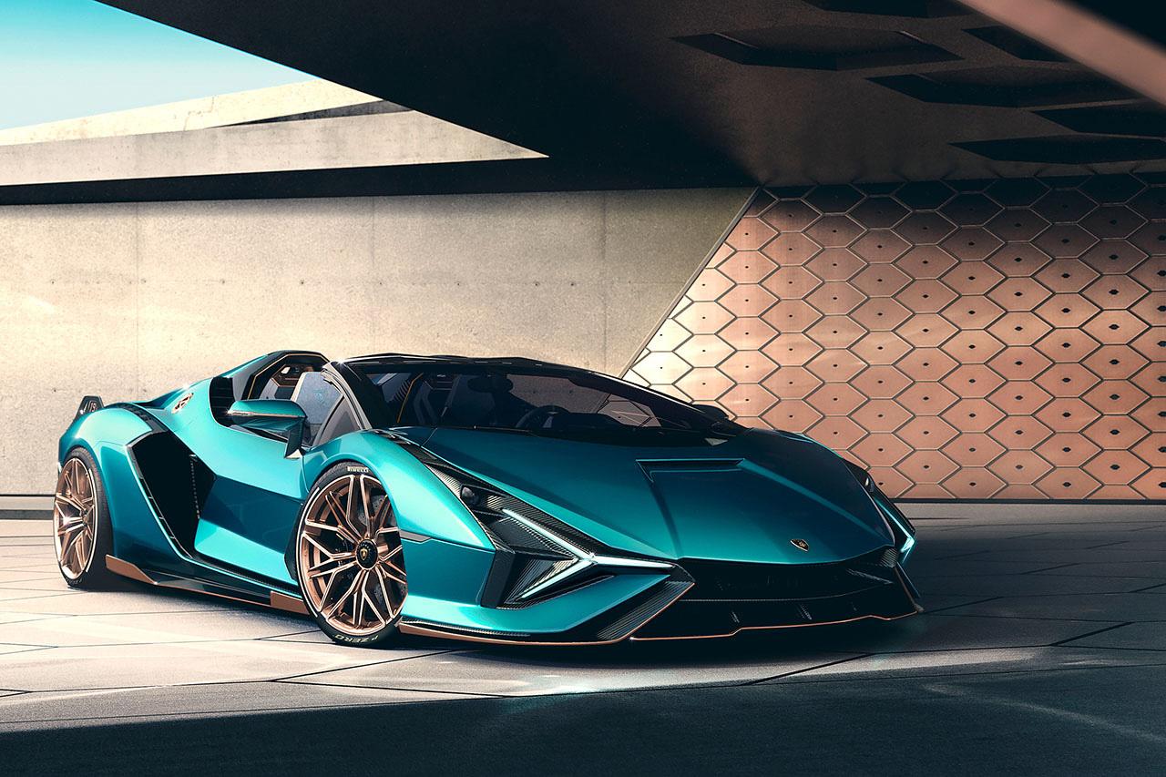 2020 lamborghini sian roadster 19