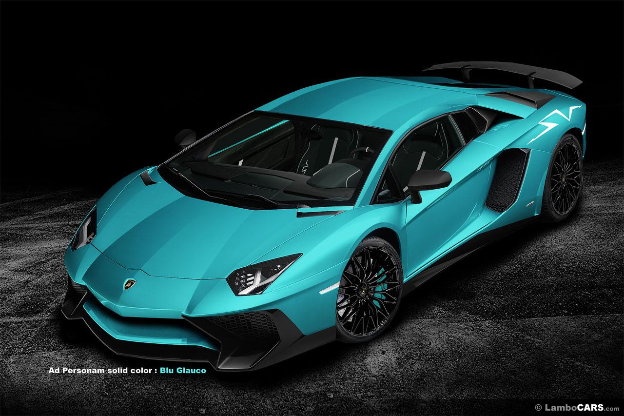 Lamborghini Aventador Color Options