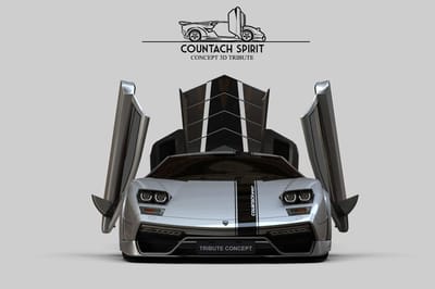 Lamborghini Countach Spirit Concept Car - Pictures &Amp;Amp; Gallery 2 Https://www. Lambocars. Com/wp-content/uploads/2020/12/countach_spirit_concept_3. Jpg