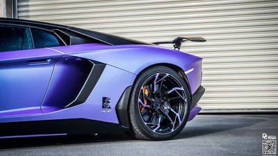 Lamborghini Aventador In Matte Purple With Dmc Kit - Pictures &Amp;Amp; Gallery 2 Https://www. Lambocars. Com/wp-content/uploads/2020/12/dmc_sv_dragon_7. Jpg