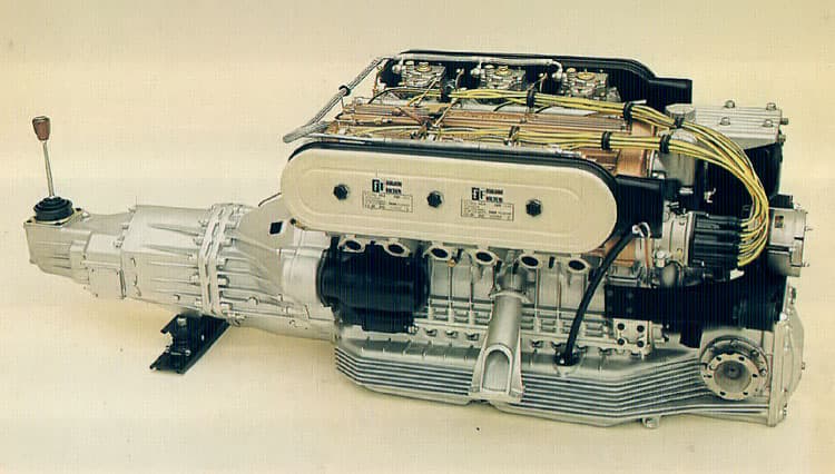 Countach prototype engine