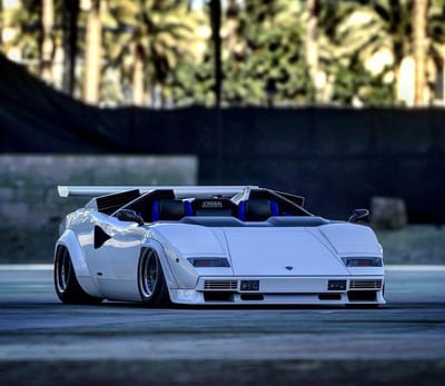 What If We Had A Squadra Corse Sc88 Back In 1988 2 We will probably never see a countach speedster or barchetta in real life, but i have already seen convertible versions of a countach replica, so that might be another possibility.