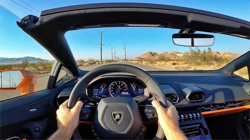 2020 Lamborghini Huracan EVO RWD - POV Test Drive