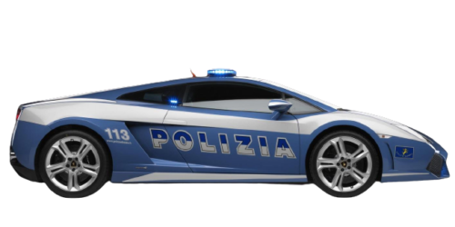 Modèle Réduit 1/43 Lamborghini Gallardo Police Italienne - IST DeAgostini - Neuf