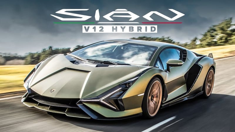 NEW Lamborghini Sian FKP 37: 808 hp, V12 Hybrid Supercar