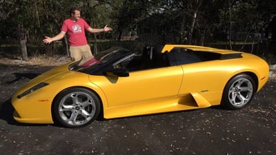 The lamborghini murcielago roadster is the last old school lambo