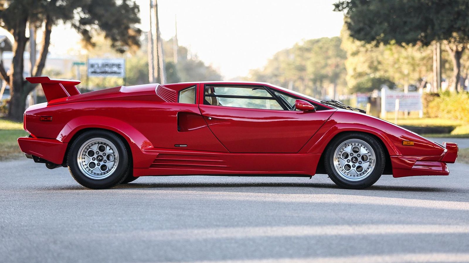 Forsaken Treasure: $500,000 Lamborghini Countach Unearthed In Desert Landscape 5 Lamborghini countach 25th anniversary