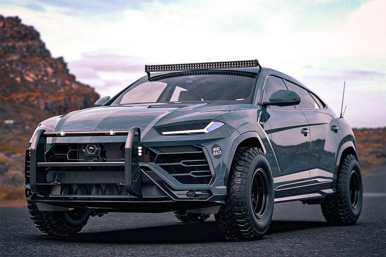 Is testing a 2022 Urus facelift the STORY on