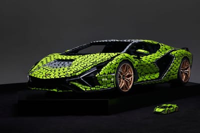 2021 lamborghini sian lego full scale 1