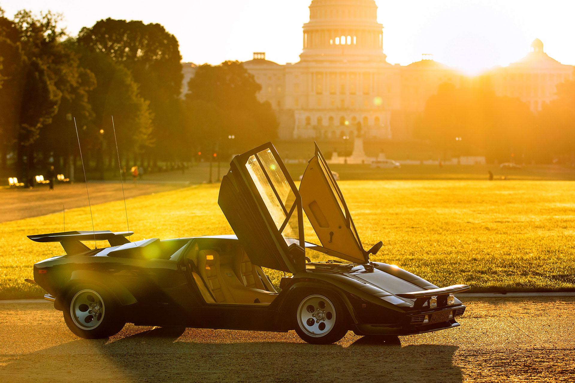 The Cannonball Run Countach makes history LamboCARS