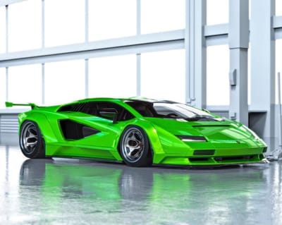 The Retro Conversion Tuning Package For The Countach Lpi 800-4 2 Countach lpi 800 restyle jon sibal10