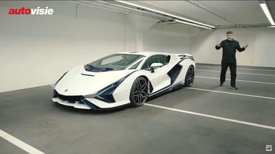 A White Lamborghini Sian For The Netherlands 2 Second lamborghini sian in the netherlands 1