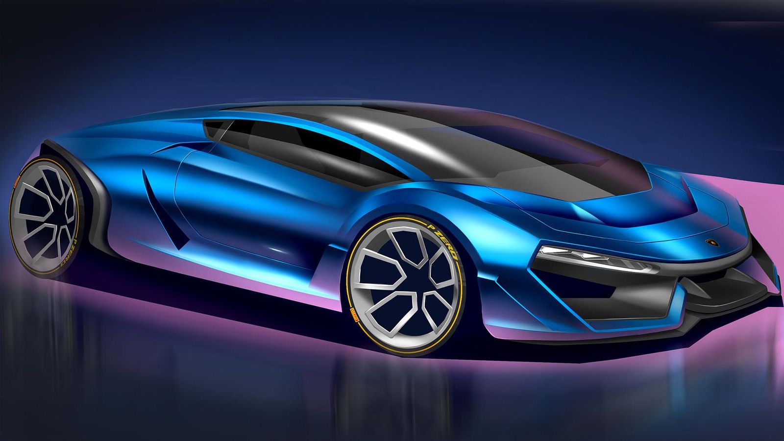 Lamborghini Cimbareto LPT-1000-4, a design by César A. Olivera-Latorre