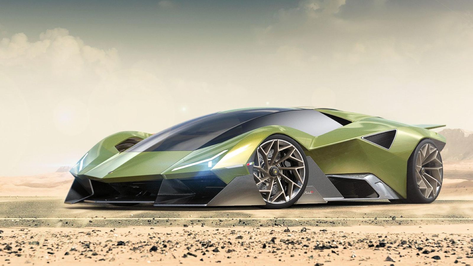 Lamborghini Matador, a design by Frederik Steve Kristensen