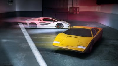The icon reborn lamborghini countach 1