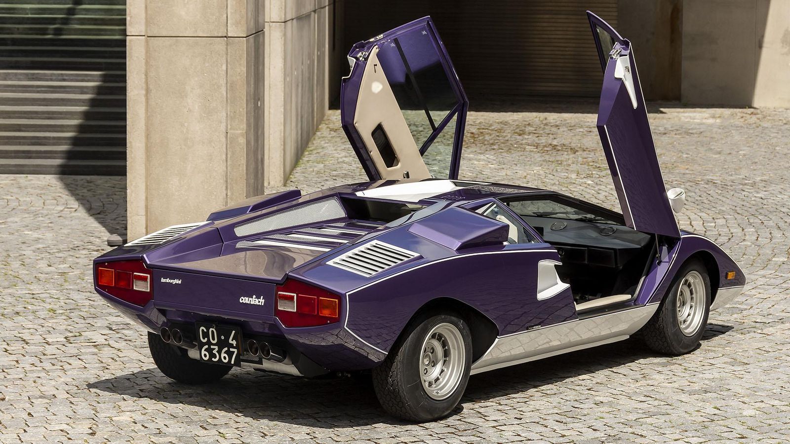 The Most Expensive Lamborghinis You Can Buy 9 1976 countach lp400 viola salchi 2