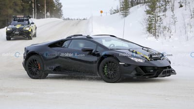 The Lamborghini Huracán Sterrato And Three More New Bulls This Year 2 2022 lamborghini huracan sterrato spyshot 6