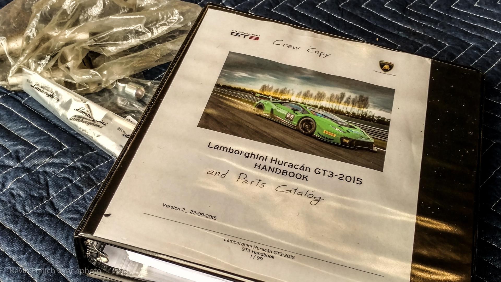 Photo of Lamborghini Huracan GT3-2015 Handbook