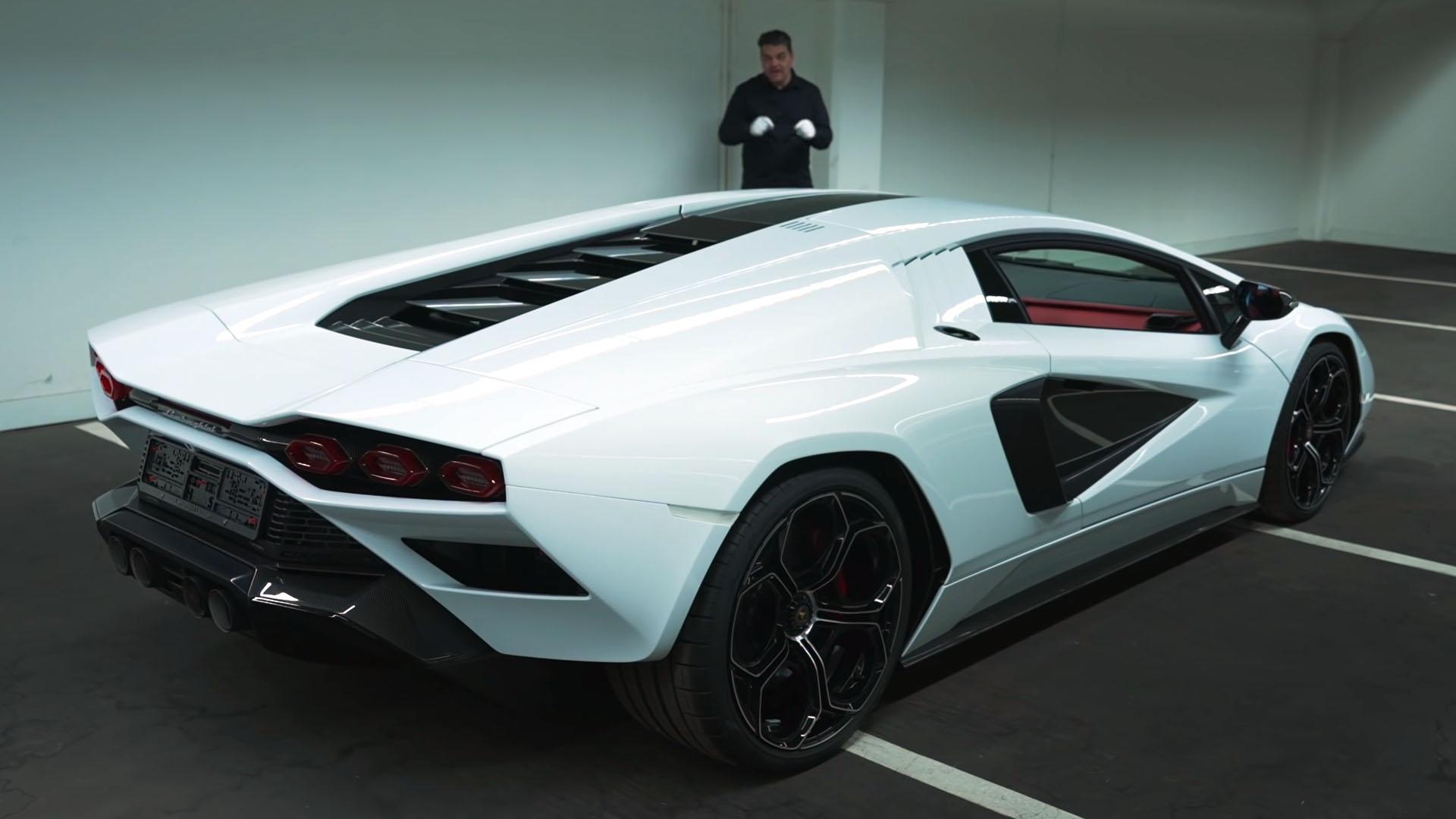 The Countach Lpi800-4 Number 001 Delivered 1 First countach delivered in the netherlands