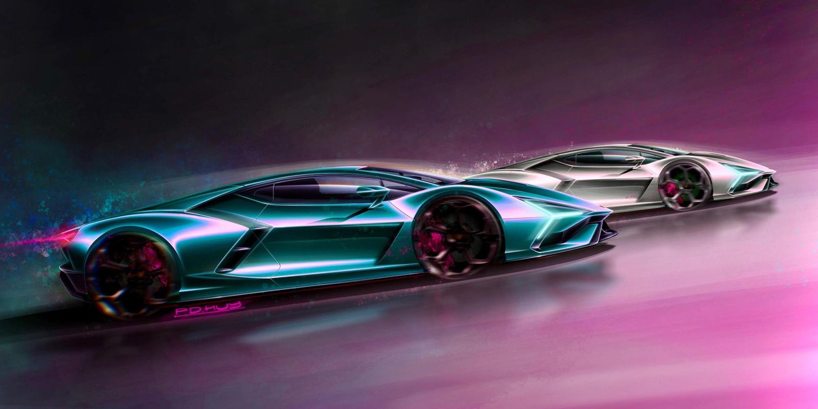 Render copyright Pham Huy @huydrawingcars