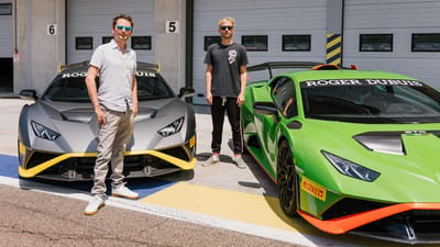 Muse And Lamborghini, On Stage And On Track 2 Muse on track 1