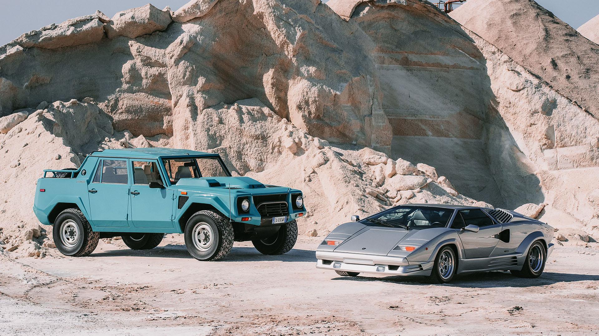 Back In The Eighties, The Countach And The Lm002 Shared A V12 8 Countach and lm002 v12 1