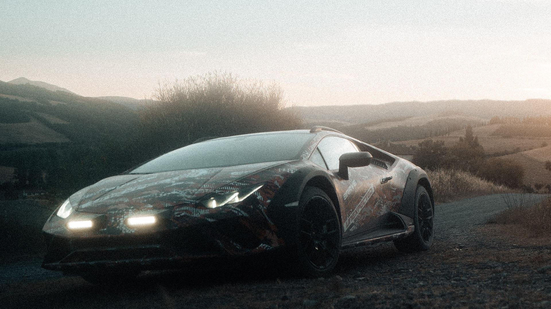 Lamborghini huracan sterrato preview 3
