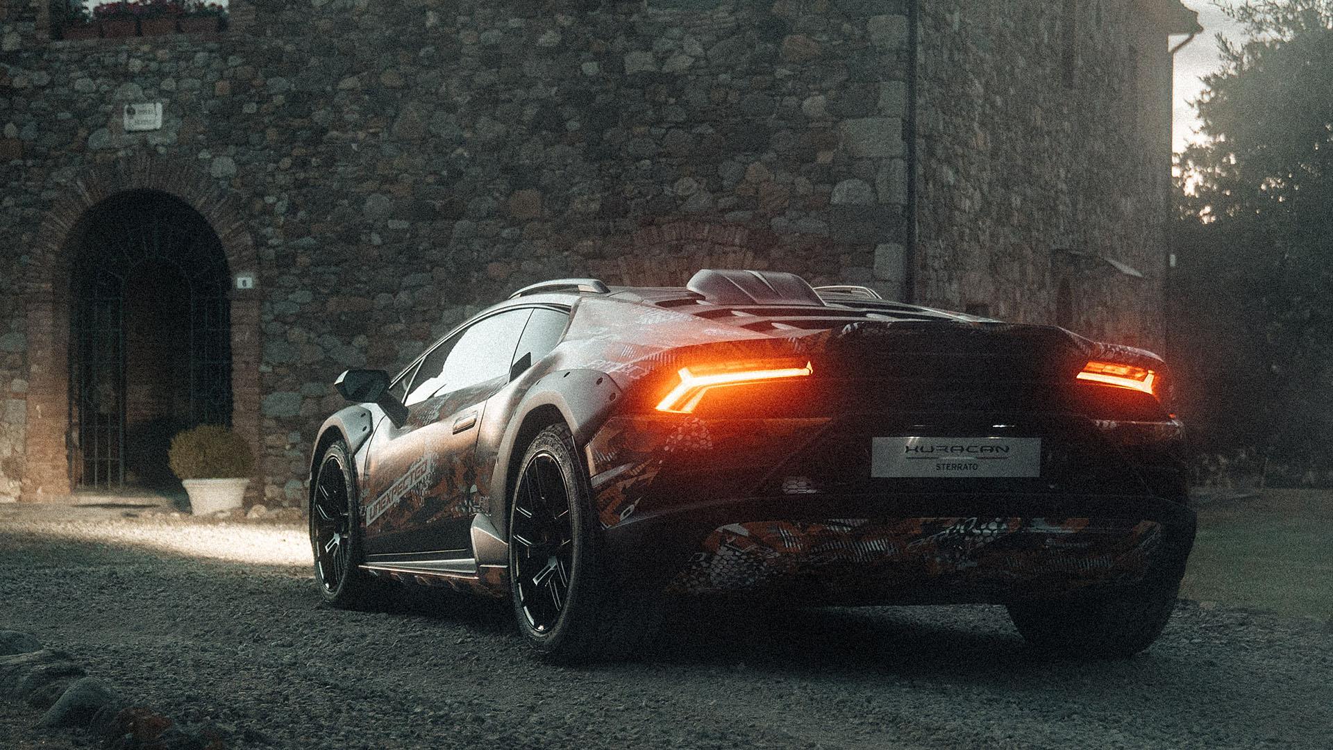 Lamborghini huracan sterrato preview 5