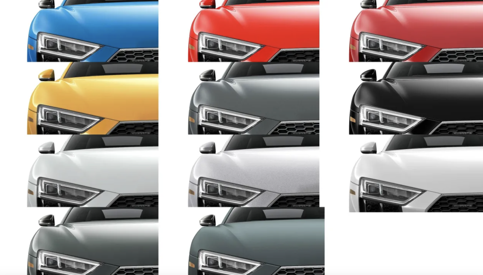 Audi R8 Vs Lamborghini Huracan 15 Audi r8 exterior colors