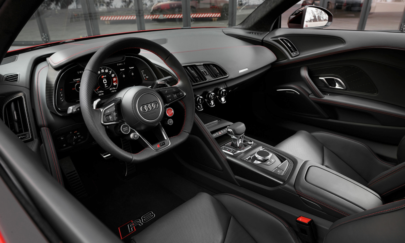 Audi R8 Vs Lamborghini Huracan 11 Audi r8 interior