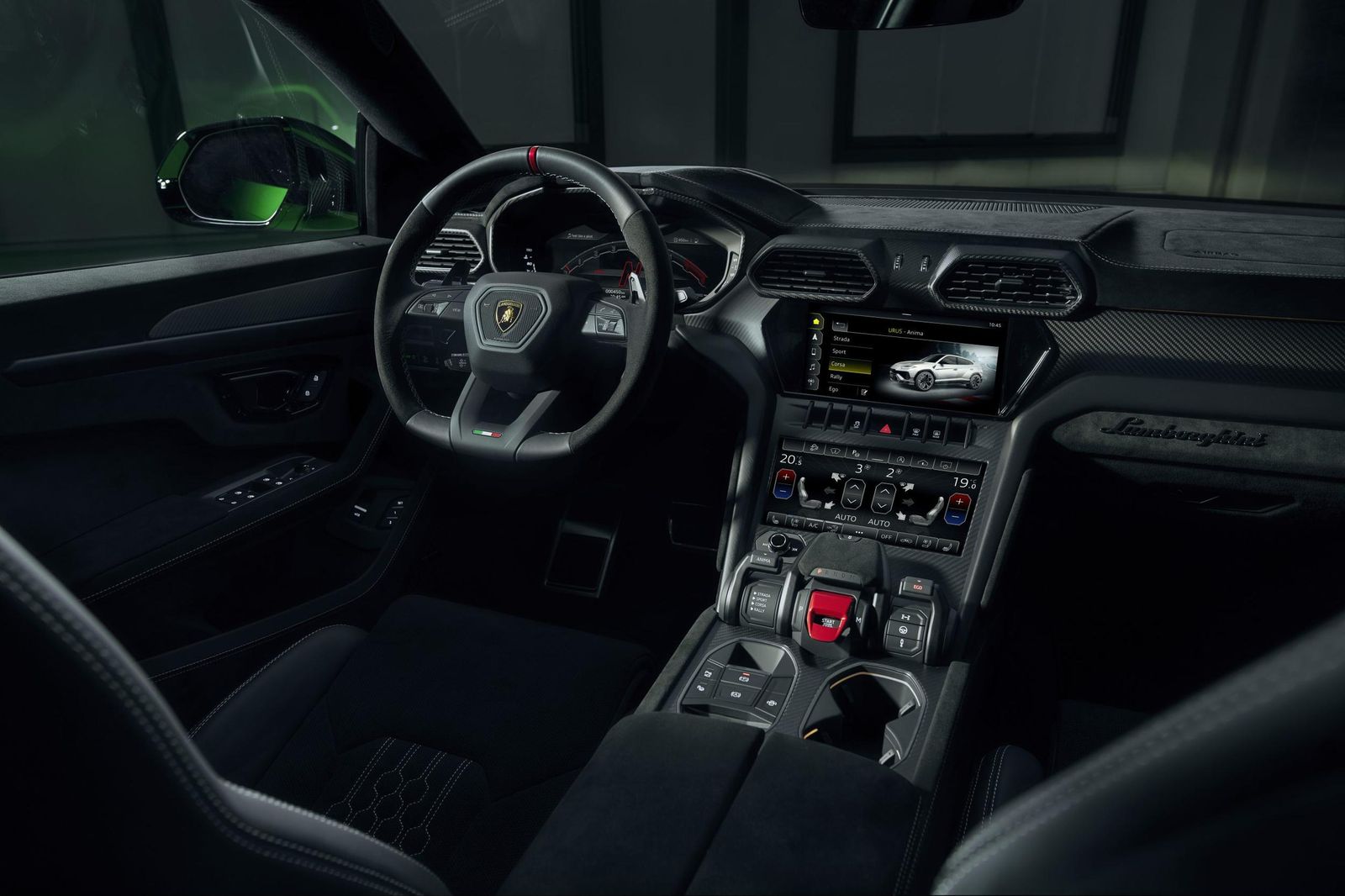 2023 lamborghini urus performante interior