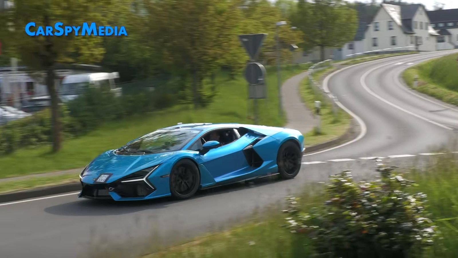 Why Was The Revuelto At Nurburgring Without Camo? 12 Videoscreenshot youtube 2024lamborghinirevueltov12hybridmostpowerfulv12hybridlambocaughttestingatnrburgring 132