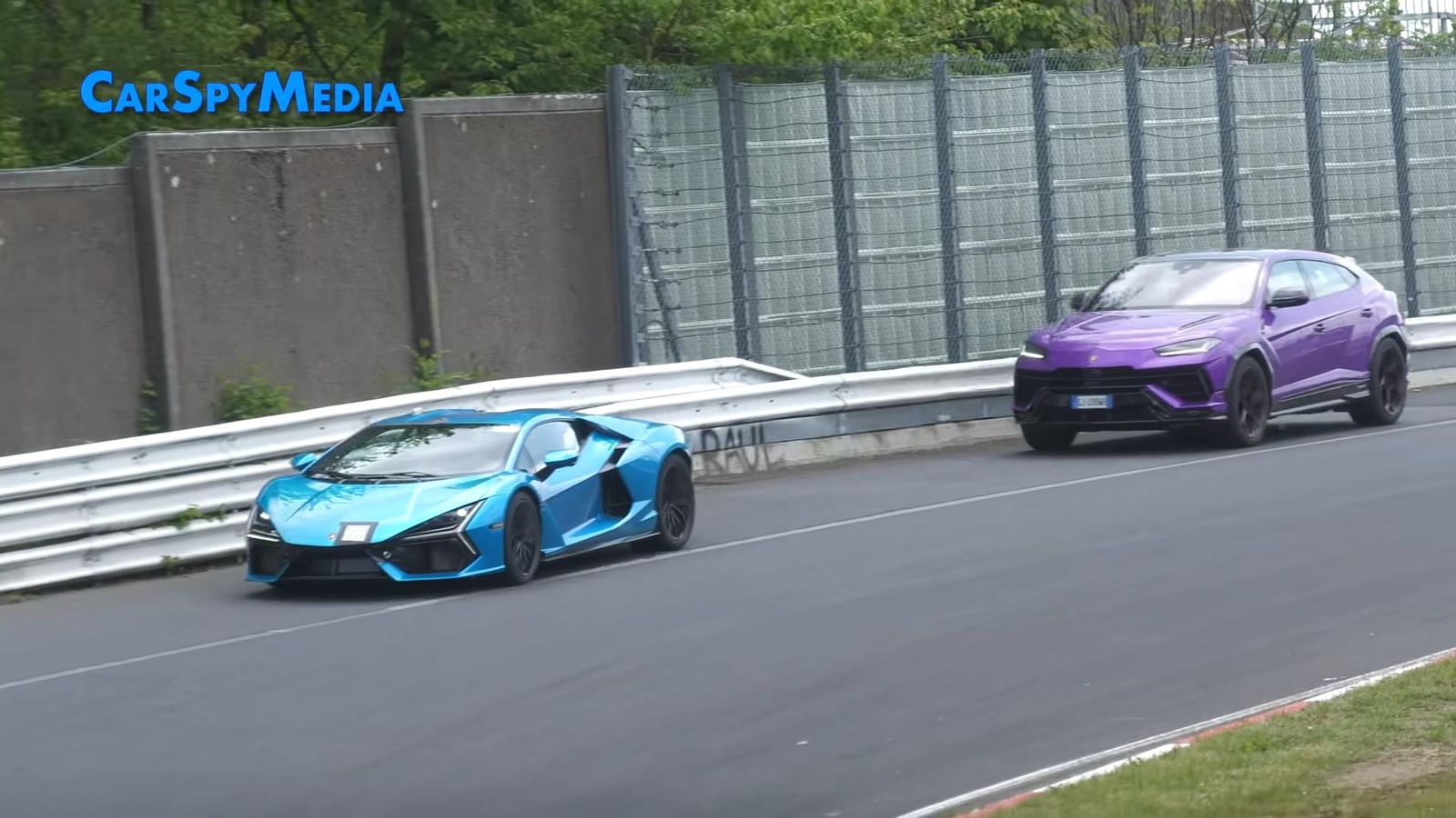 Why Was The Revuelto At Nurburgring Without Camo? 10 Videoscreenshot youtube 2024lamborghinirevueltov12hybridmostpowerfulv12hybridlambocaughttestingatnrburgring 158