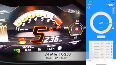 2022 Tuned Lamborghini Urus Hits 200 Mph In Autobahn 13 Videoscreenshot youtube 840hplamborghiniurus0 329kmhnovitecexhaustsoundbyautotopnl 105