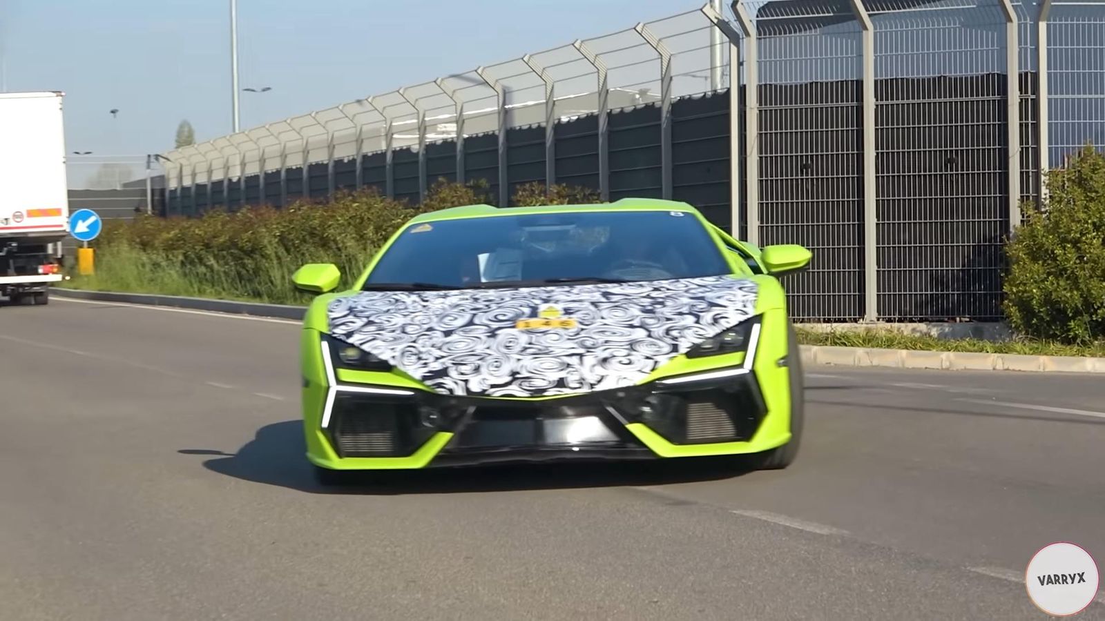 2024 Revuelto Spotted In Final Factory Test Drives? 16 Videoscreenshot youtube thisisthefirstlamborghinirevueltoontheroad 321