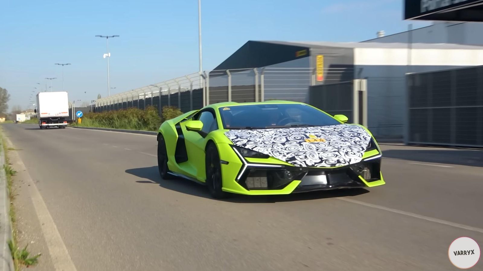 2024 Revuelto Spotted In Final Factory Test Drives? 15 Videoscreenshot youtube thisisthefirstlamborghinirevueltoontheroad 322