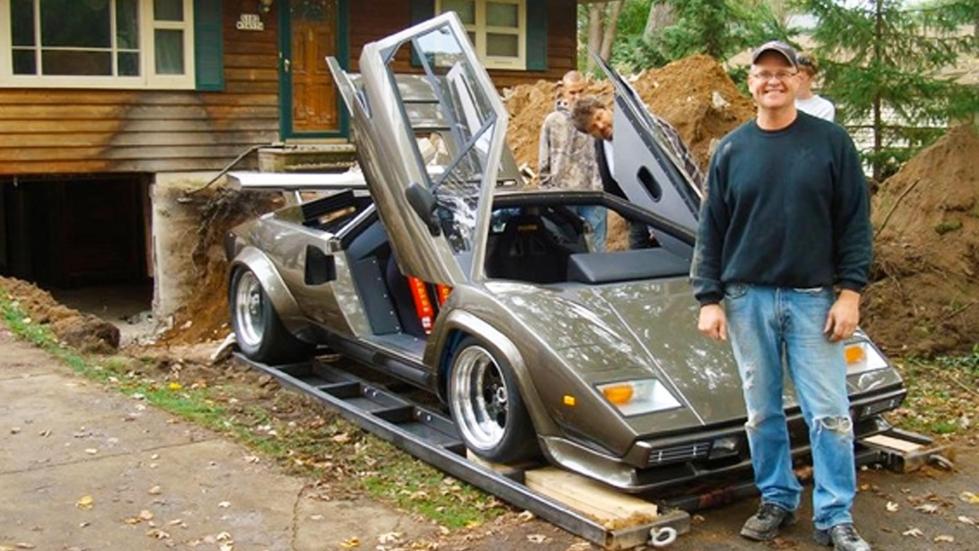 Ken Imhoff'S Basement-Built Lamborghini Countach Which Took 17 Years To Complete Is For Sale 9 Title 3