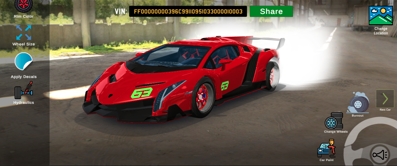 Lamborghini Customizer 12 Screen shot 2023 06 19 at 6. 30. 12 pm